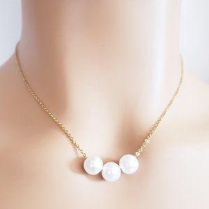 Pearl Gold Necklace